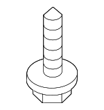 90167A0021 - Body: Lower Cover Screw for Lexus: ES250, ES300h, NX250, NX350, NX350h, NX450h+, RX350, RX350h, RX450h, RX450h+, RX500h, TX350, TX500h, TX550h+ Image