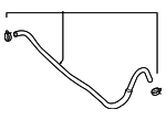 254201R100 - : Return Hose for Hyundai Image