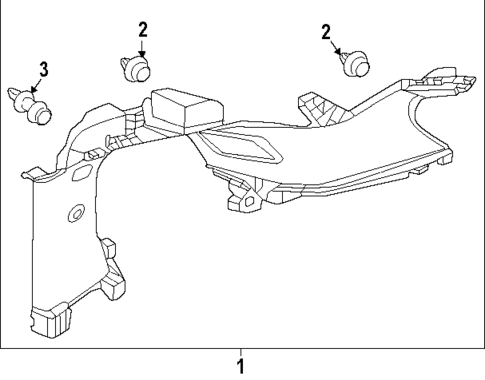 Interior Trim - Quarter Panels for 2024 Honda CR-V #0