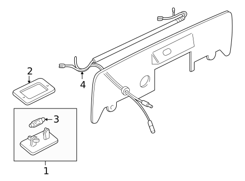 License Lamps for 2002 Land Rover Discovery #0