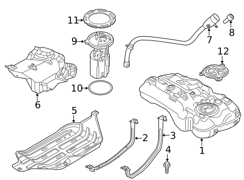 Fuel System Components for 2019 Jeep Compass #0