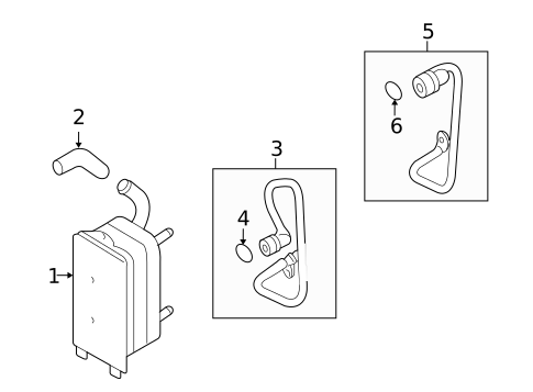 Trans Oil Cooler for 2013 Volvo XC60 #0