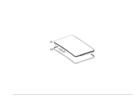 Tilting/Sliding Roof Cap for 2012 Mercedes-Benz E350 #0