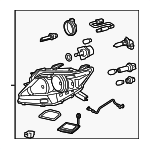 811500E061 - : 2010-2015 Lexus RX350 - Composite Assembly for Lexus: RX350 Image