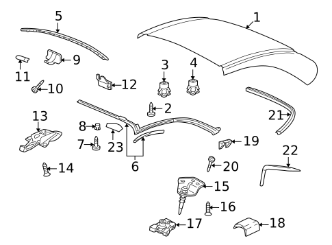 Top & Components for 2011 Porsche 911 #0