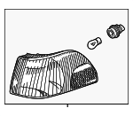 9467896 - Electrical: Park/Turn Lamp for Volvo: C70 Image