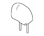 7191050C90A4 - Body: Headrest for Lexus: LS500, LS500h Image