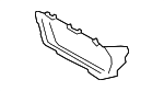 84830D20004X - Body: Cluster Trim for Hyundai Image