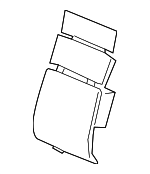 81217TG7A51 - Body: Seat Back Heater for Honda: Passport, Pilot, Ridgeline Image