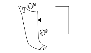 25785516 - Body: Cowl Trim for GM Image