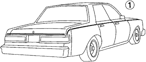 Stripe Tape for 1985 Chrysler Fifth Avenue #0