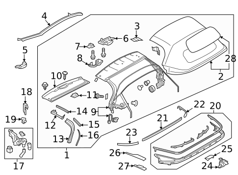 Cover & Components for 2018 Mazda MX-5 Miata #0