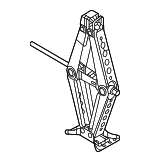 68464056AA - Body: Jack Assembly for Dodge: Hornet Image