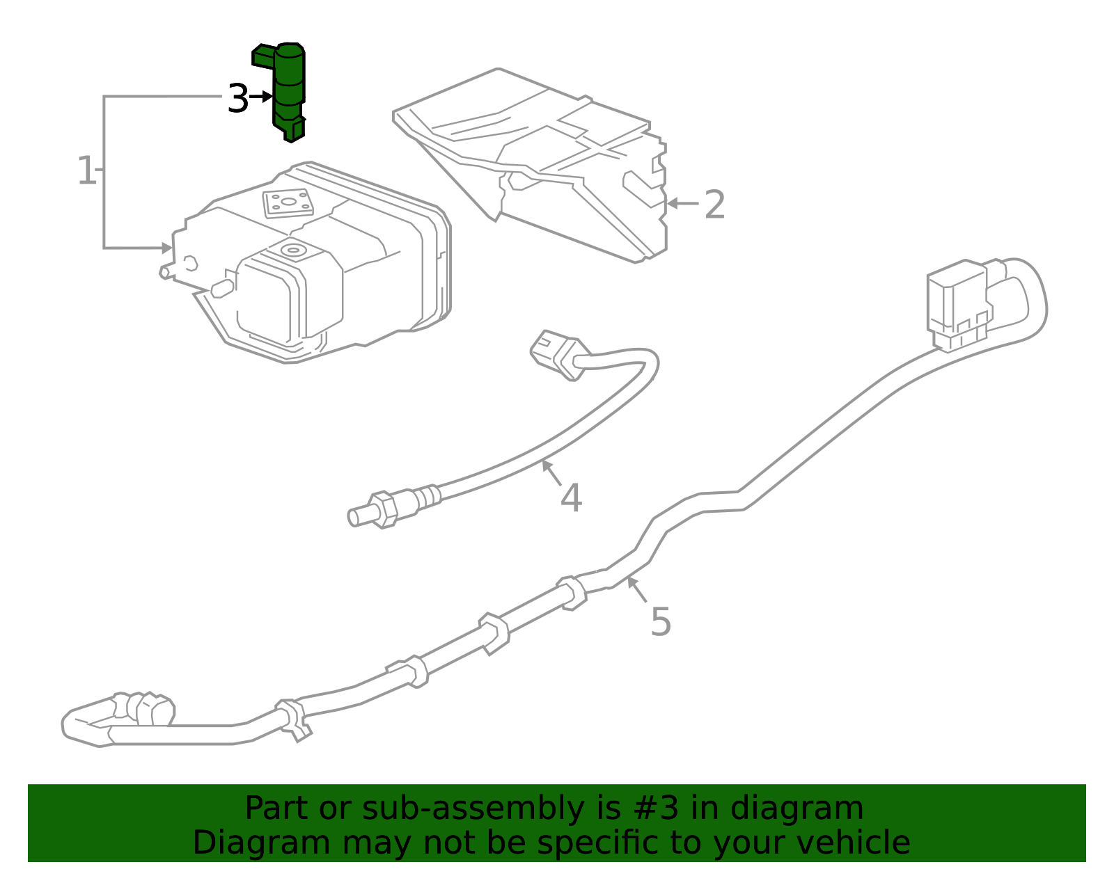 85123399 - Vapor Canister Vent Solenoid | GMC Parts Canada