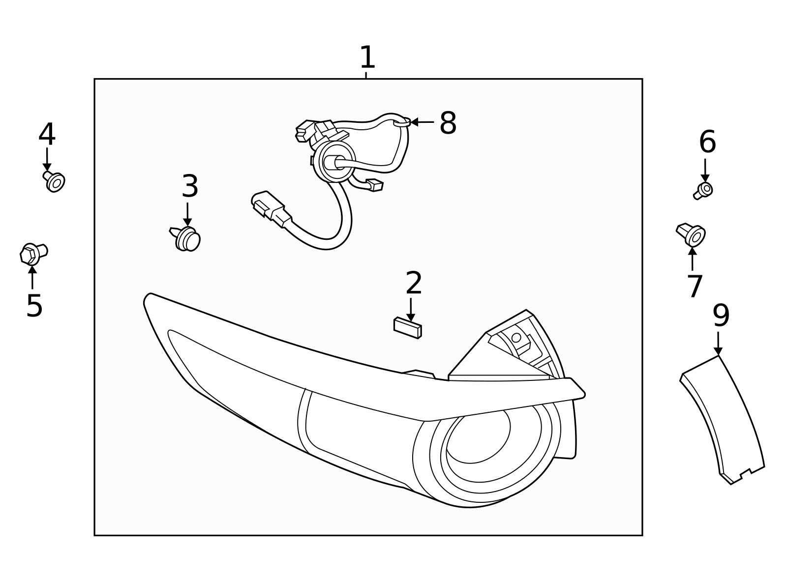 2021 Mazda CX-30 Lamp(L) Rear Combination EX84-51-160 | OEM Parts