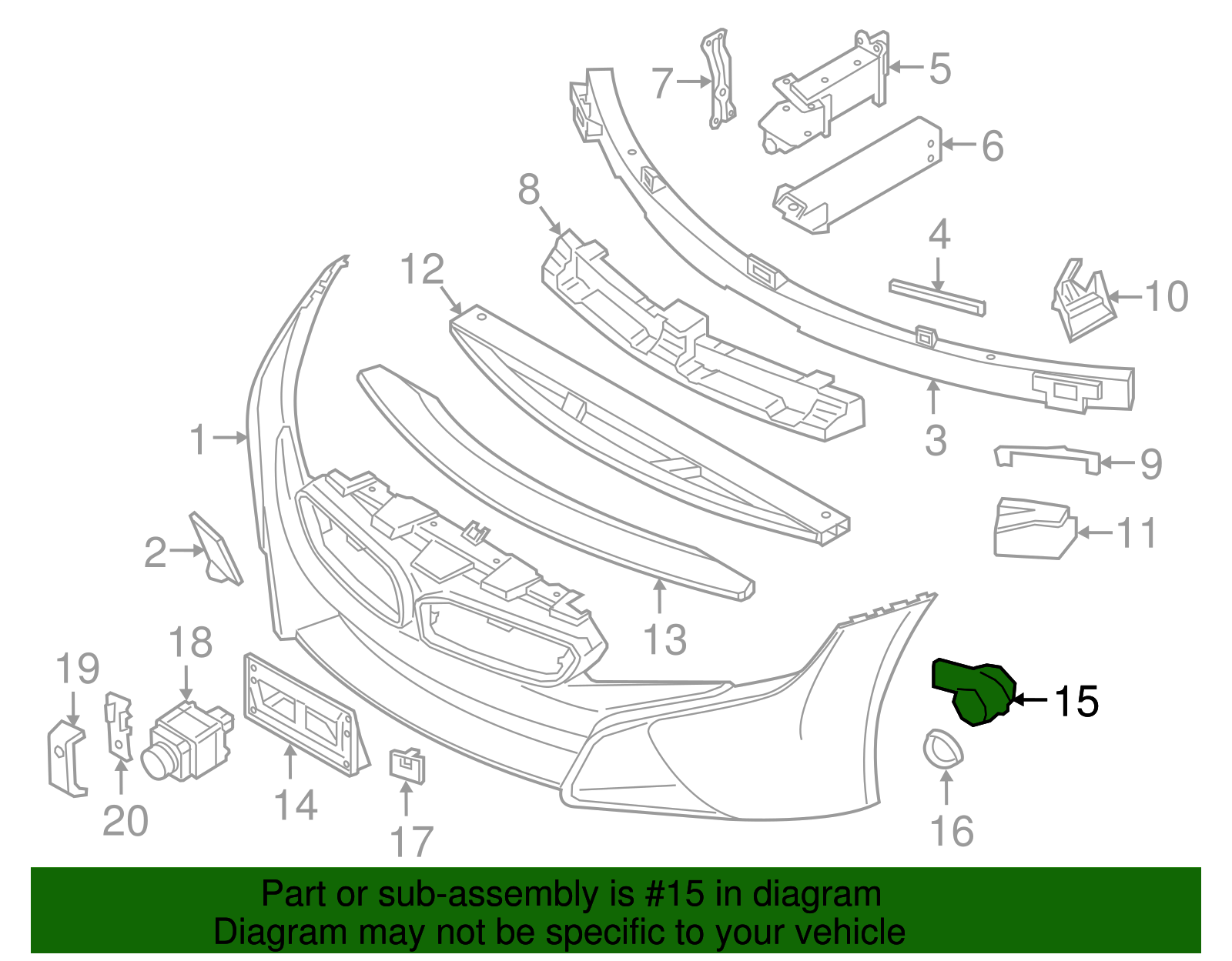 Park Sensor - BMW (66209318696)