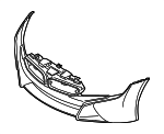 51117394388 - Body: Bumper Cover for BMW: i8 Image