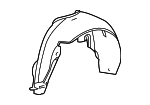 15241461 - Body: Wheelhouse Liner for Buick: LaCrosse Image