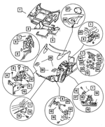 4848024AD - : Heat Shield, Center for Mopar Image