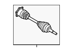 39100EA000 - Suspension: Axle Assembly for Nissan Image