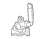 4B0823480F - Body: Safety Catch for Audi Image