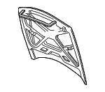 4B0823029D - Body: Hood for Audi Image