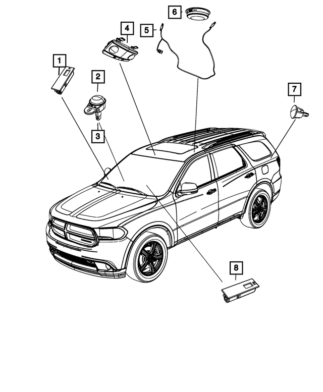 4560221AA - Electrical: Glove Box Switch And Lamp for Mopar Image image