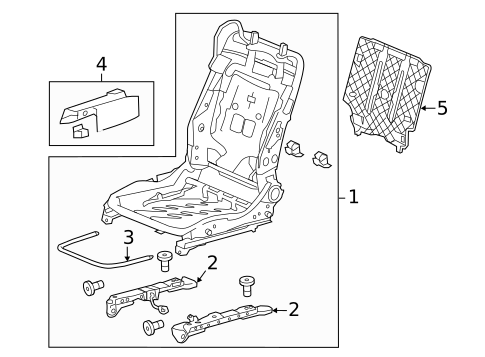 Tracks & Components for 2011 Honda CR-Z #1