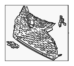 5310153D20 - Body: Grille Assembly for Lexus: IS300, IS350, IS500 Image