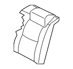 886207Z800 - Body: Seat Back Cover for Nissan: Xterra Image