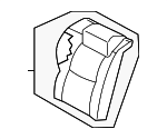 886007Z801 - Body: Seat Back Assembly for Nissan: Xterra Image