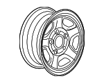 YG95S4AAA - Suspension: Wheel, Steel for Ram: Dakota Image