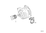 12321739435 - Engine Electrical System: Voltage Regulator for BMW Image