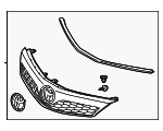 5310106340B2 - : Grille Assembly for Toyota: Camry Image