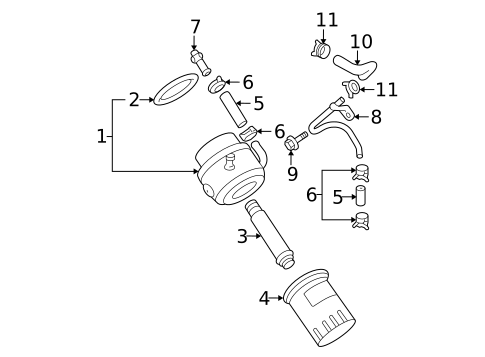 Oil Cooler for 2007 Buick Rendezvous #0