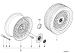 36131182203 - : Hub Cap for BMW Image