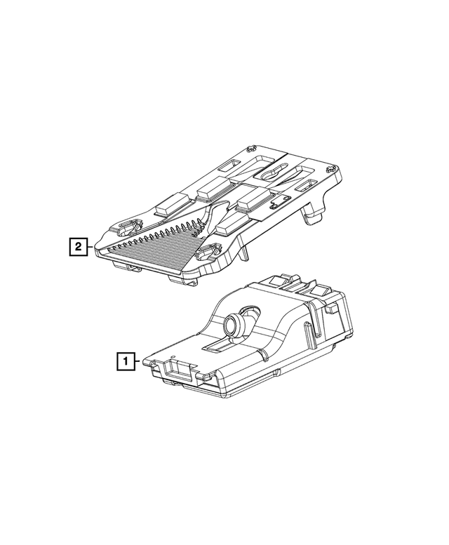4672597AA - Electrical: Camera Bracket for Mopar Image