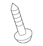 998650616 - Steering: Lower Column Cover Screw for Mazda: 5, CX-5, RX-8 Image