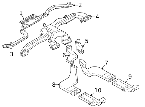 Ducts for 2025 Nissan Kicks #0