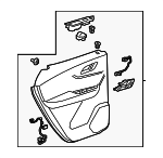 84610868 - : Door Trim Panel for Chevrolet: Blazer Image