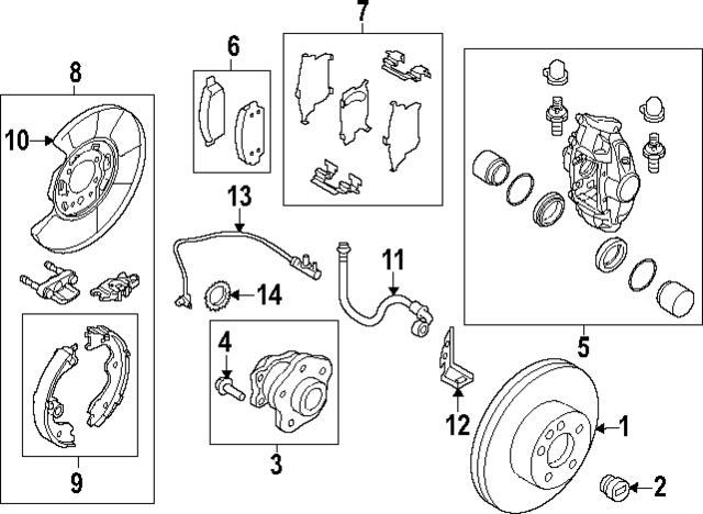 D40606GR0A - : Brake Pads for Nissan: Z Image