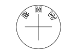 51147294499 - Accessories: Deck Lid Emblem for BMW Image