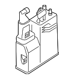 16137224859 - Emission System: Vapor Canister for BMW Image