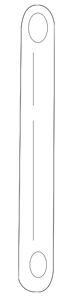 10247921 - Suspension: Rear Lateral Rod for Chevrolet: Camaro | Pontiac: Firebird Image