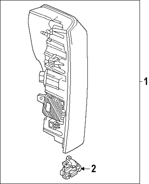 Tail Lamps for 2025 GMC Sierra EV #0