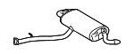 17430F0511 - Exhaust: Muffler &amp; Pipe for Toyota: Grand Highlander Image