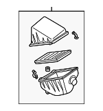 165000Z000 - : Air Cleaner Assembly for Nissan: Altima Image