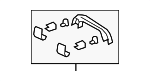 74610WB003 - Body: Grip Handle for Toyota: Yaris Image