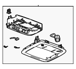84907424 - : Overhead Console for Chevrolet: Malibu Image