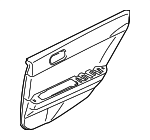 7222A025XA - : Door Trim Panel for Mitsubishi: Galant Image